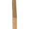Ekena Millwork 3 1/2"W x 26"D x 26"H Merced Smooth Knee Brace, Western Red Cedar BRC04X26X26MRC00SWR - alternate 2